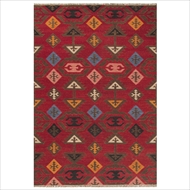 Jaipur Huntington Rug from Anatolia Collection - Pompeian Red